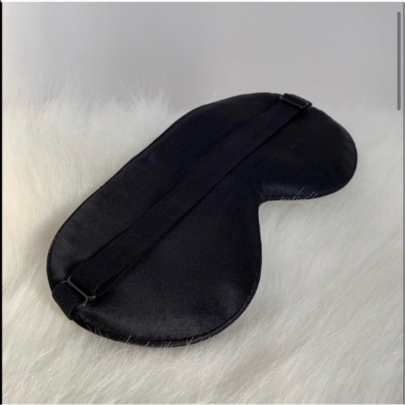 Silk Sleeping Eye Mask Hashtag PassedOut White - Picture 3 of 9